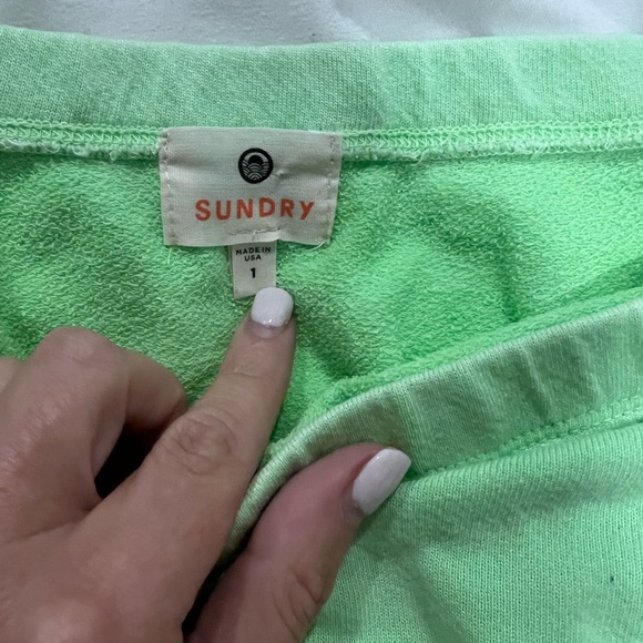 Sundry lime green skirt - Picture 5 of 5